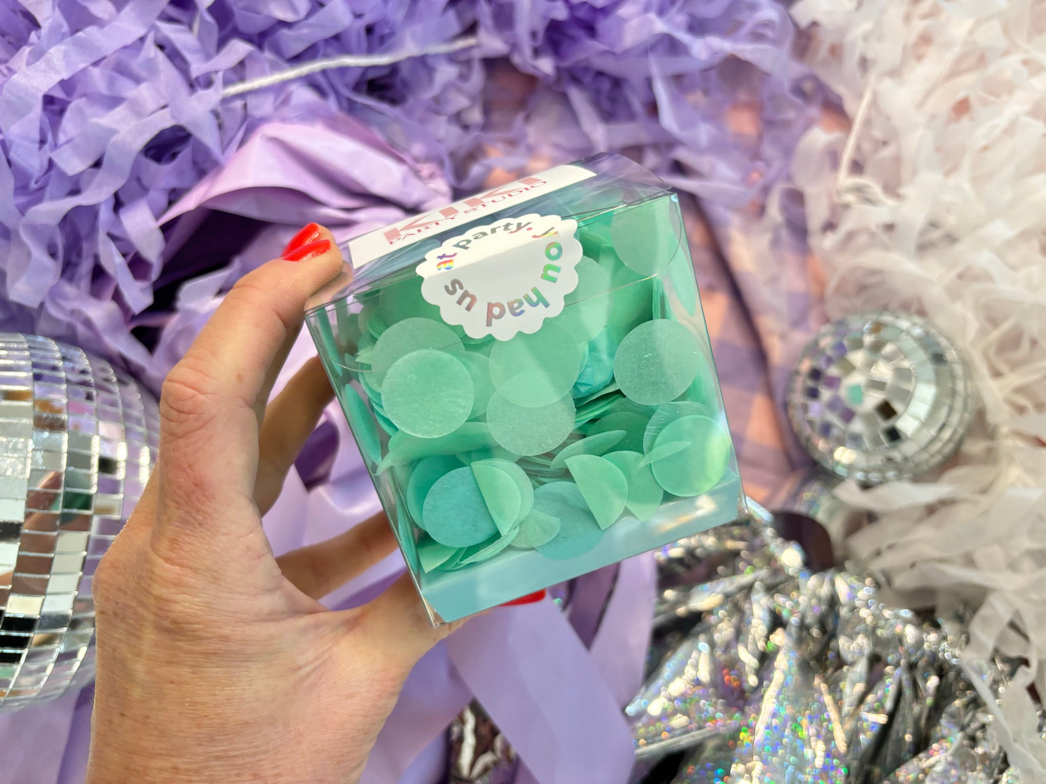 SS | mint, baby blue 100 grams confetti