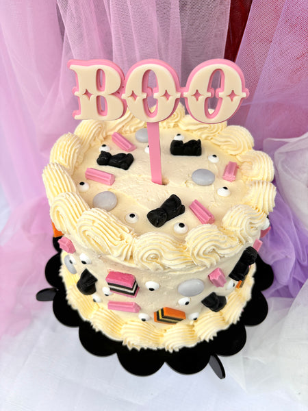 PINK BOO - Cake Topper