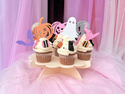 ACRYLIC CUPCAKE CHARMS (Sold Separately)