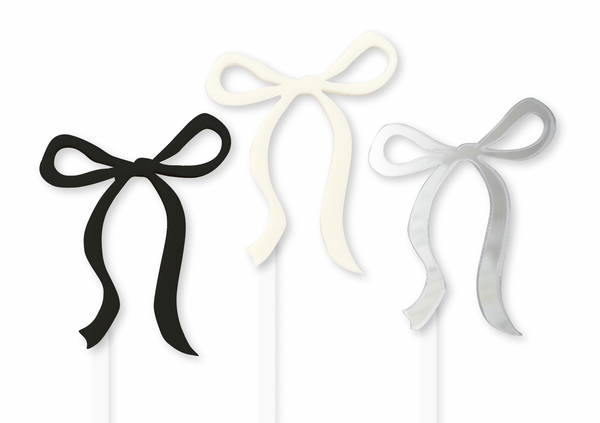 POETIC BOW - Cake Topper (Sold Separately)