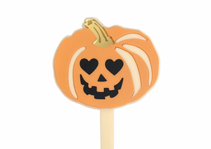 STAR EYED PUMPKIN - Cake Topper