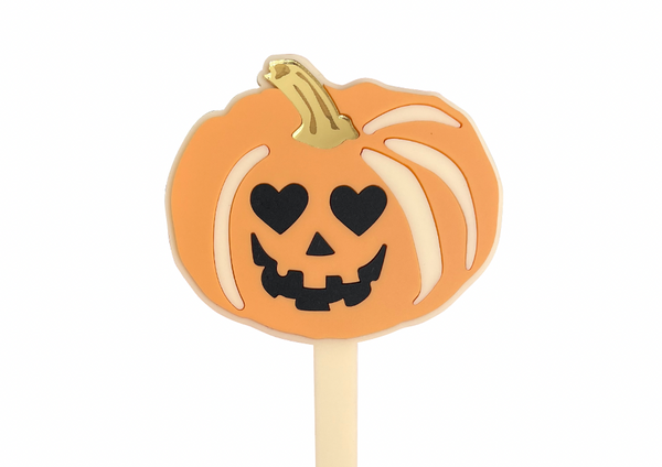 STAR EYED PUMPKIN - Cake Topper