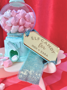 MINT PERSONALISED ELF CANDY MACHINE