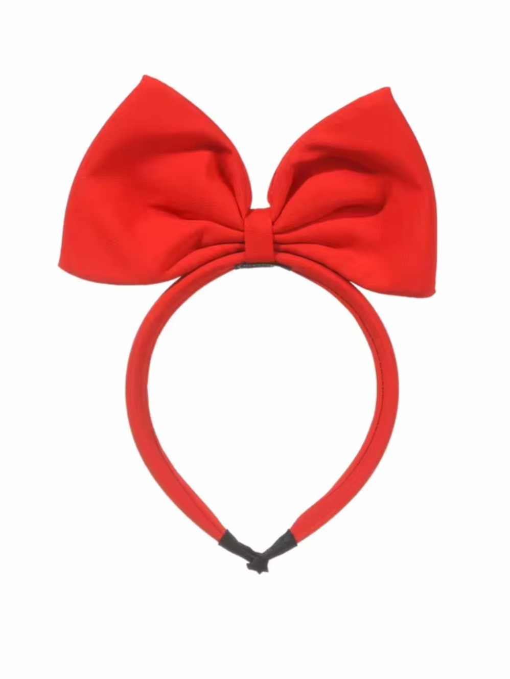 FESTIVE RED BOW HEADBAND