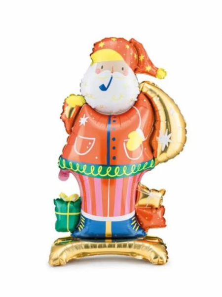 SANTA FOIL BALLOON SELF STANDING