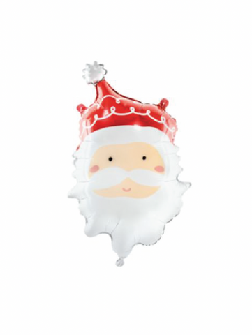 SANTA FACE FOIL BALLOON