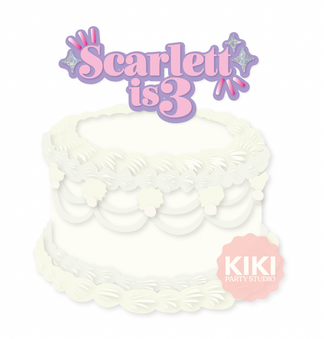 CUSTOM | SCRALETT IS 3 Sparkle