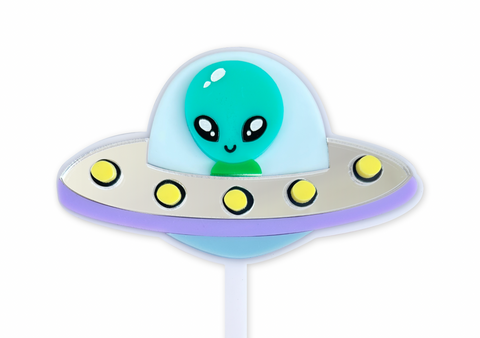 CUTE ALIEN - Dessert Topper