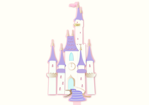 CLASSIC PRINCESS CASTLE - Cake Topper