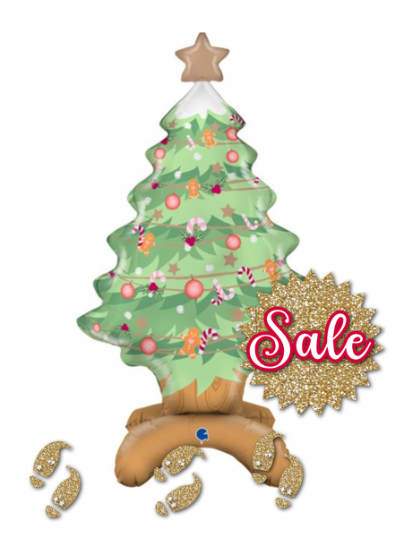 CHRISTMAS TREE FOIL BALLOON SELF STANDING