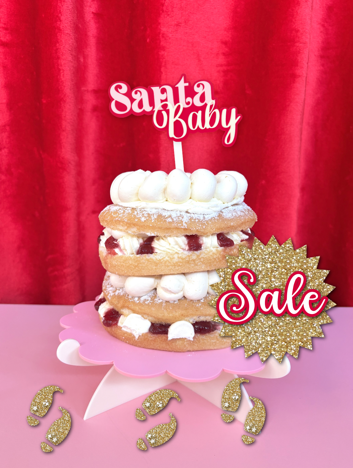 SANTA BABY - Dessert Topper