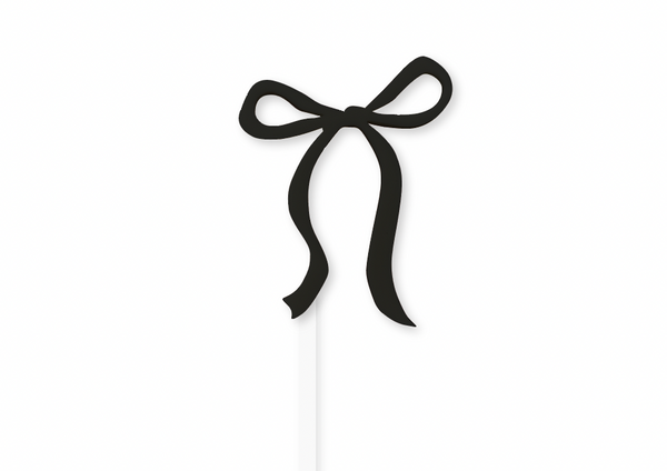 POETIC BOW - Cake Topper (Sold Separately)