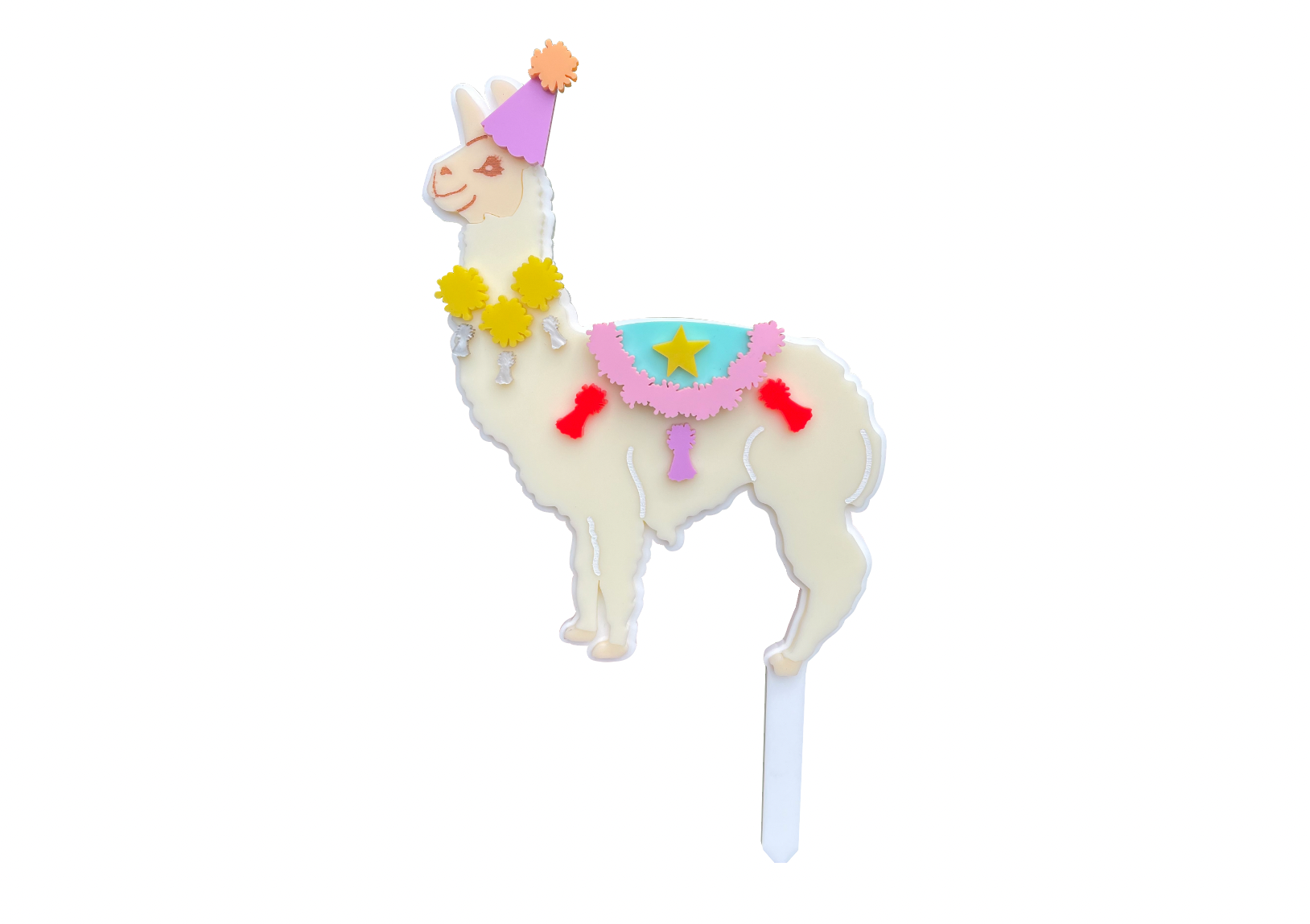 Premium Vector | Childish cute lama standing with celebratory birthday cake  on back. funny alpaca celebrating holiday. flat vector cartoon textured  illustration isolated on white background.